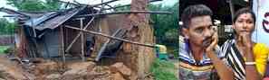 Couple buried, children injured after house collapses in Tripura