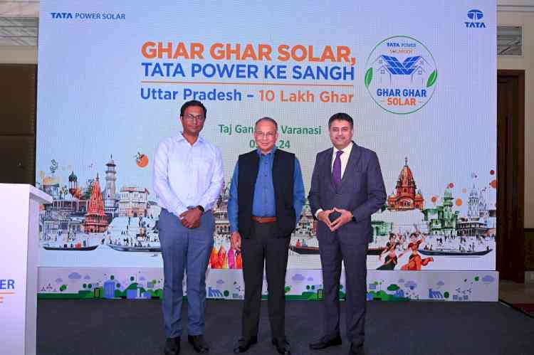 Tata Power launches 'Ghar Ghar Solar' initiative in Uttar Pradesh, rolls out rooftop solar offerings from the city of Varanasi