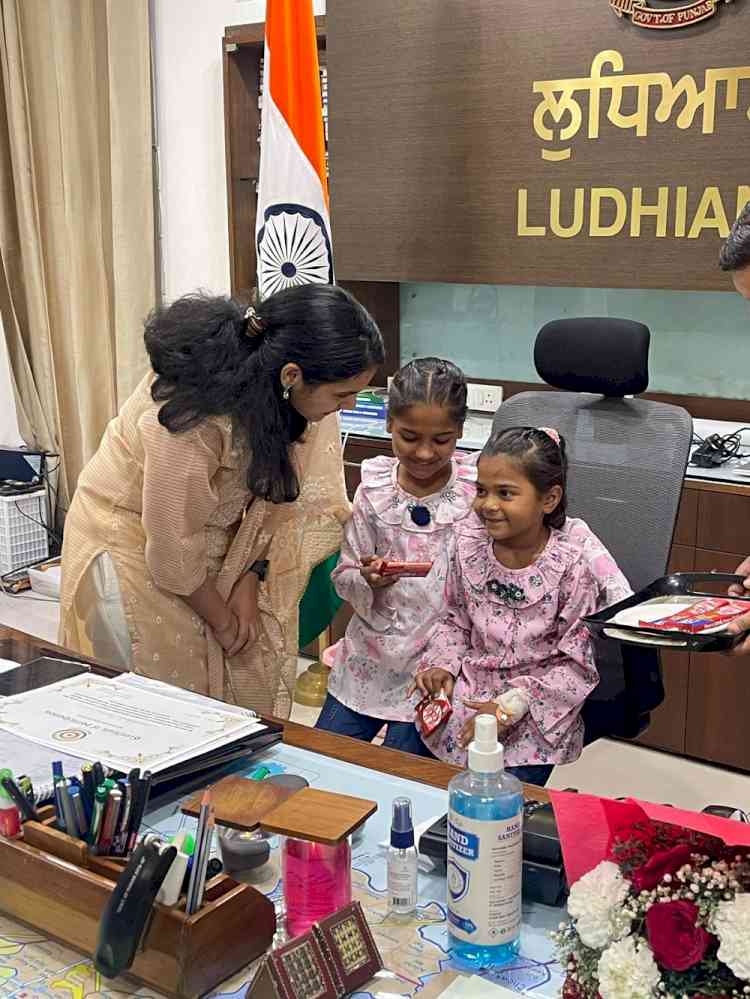 DC meets young sisters, both want to serve nation by becoming an IAS officer & teacher