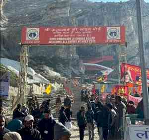Amarnath Yatra: 1.59 lakh visit cave shrine in eight days