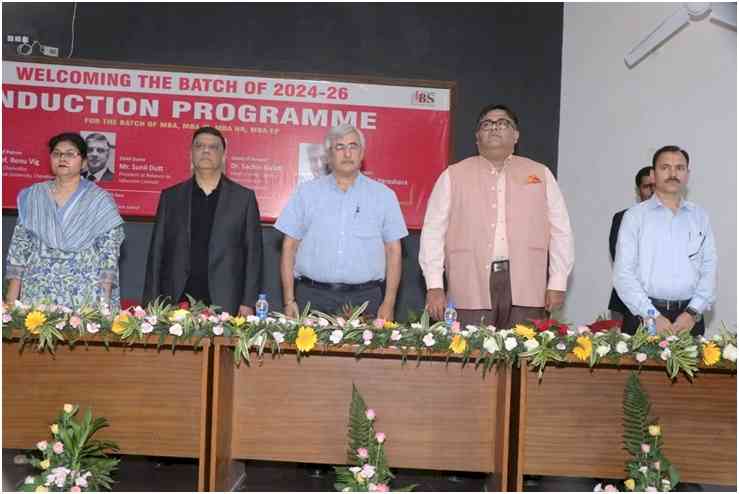 UBS PU organized Induction Program for MBA courses 