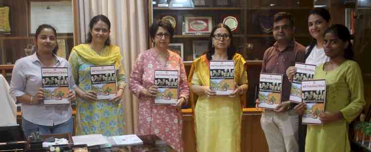 Release of Bi-Annual Newsletter of Dept. of Economics, PU