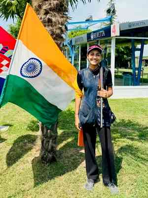 Shooting: Sabeera Haris wins bronze in the Junior World Cup in Italy