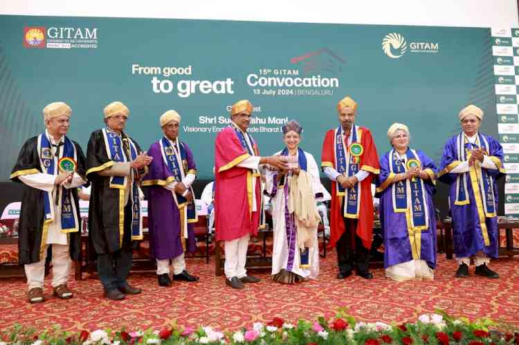 GITAM University Honors 1218 Graduates at 15th Annual Convocation Ceremony