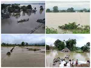 Assam flood crisis slowly abating, 7 more deaths reported, 12.33 lakh people affected