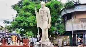 Amid row, Assam's Tinsukia promises to reinstall Mahatma statue