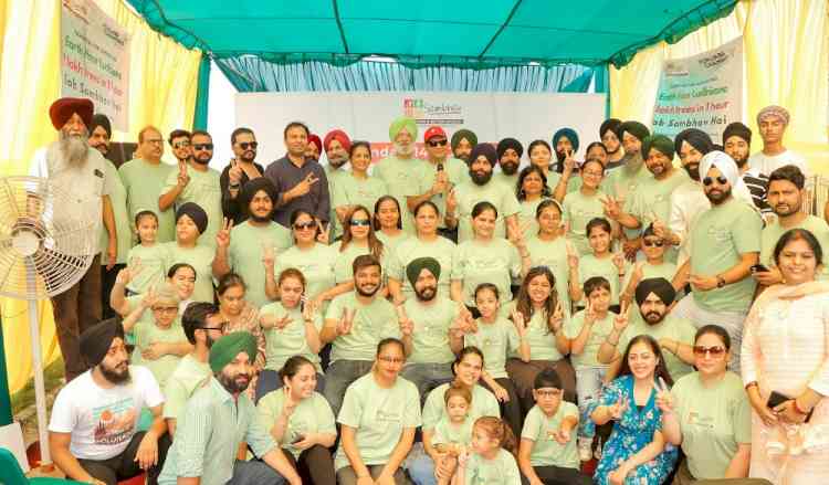 Sambhav Foundation Leads Massive Tree Plantation Drive in Ludhiana to Mark 10th Anniversary of Earth Hour