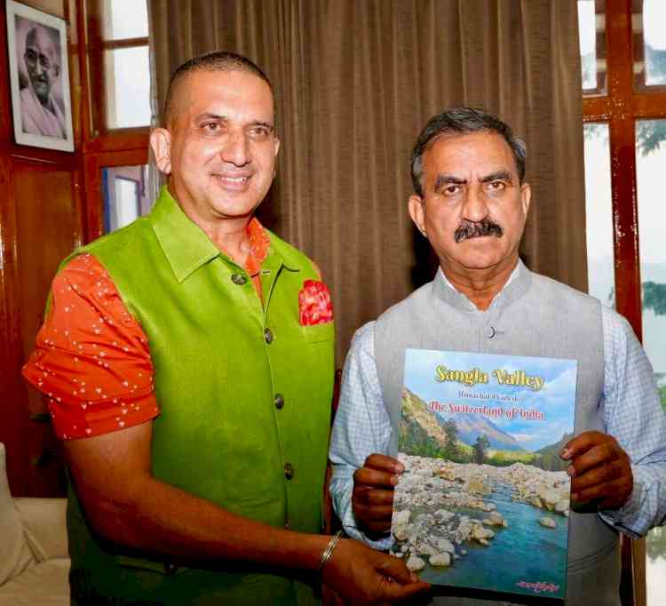 CM Himachal releases teaser of upcoming film “Sangla Valley - The Switzerland of India