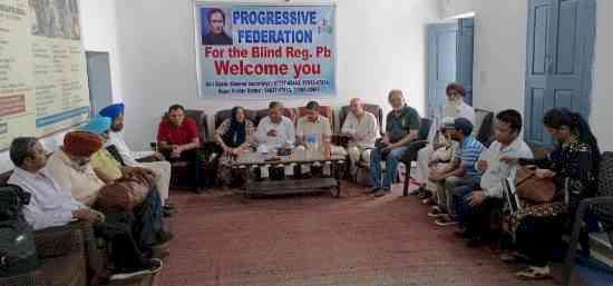PFB Punjab holds meeting to start Braille Book Bank, celebrate World Disability Day in Ferozepur