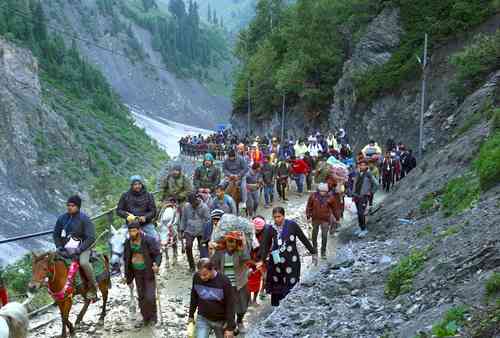 Over 3 lakh devotees perform Amarnath Yatra in 16 days