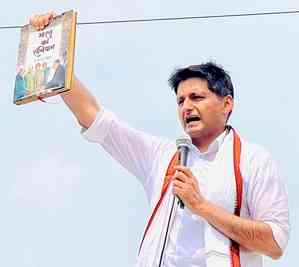 People in Haryana fed up with official portals: Deepender Hooda
