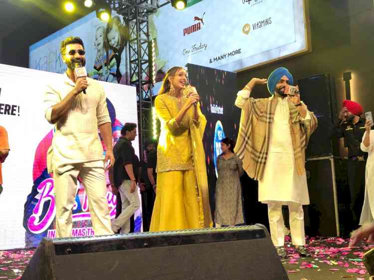 Celebrity Hotspot CP67 Mall in Mohali Hosts Superstar Vicky Kaushal, Gorgeous Tripti Dimri, and Rockstar Ammy Virk for an Exhilarating Evening