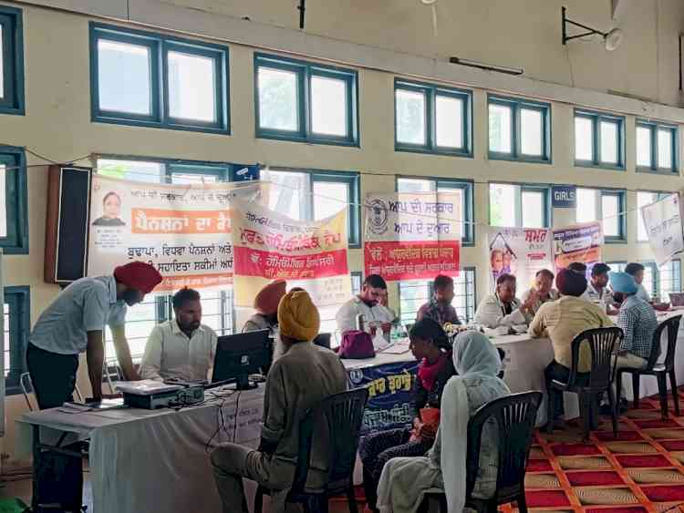 `Sarkar Tuhade Dwar’ camp held in Gurusar Sudhar