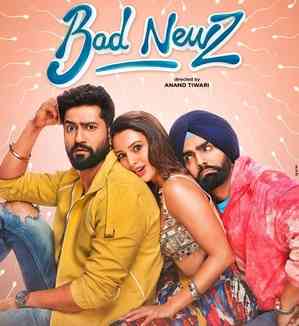 'Bad Newz': Vicky Kaushal, Triptii Dimri and Ammy Virk trio suffer at the hands poor screenplay - IANS Rating: **