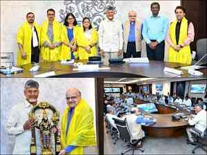 Andhra Pradesh aims 15 per cent growth, doubling per capita income every four years: Naidu