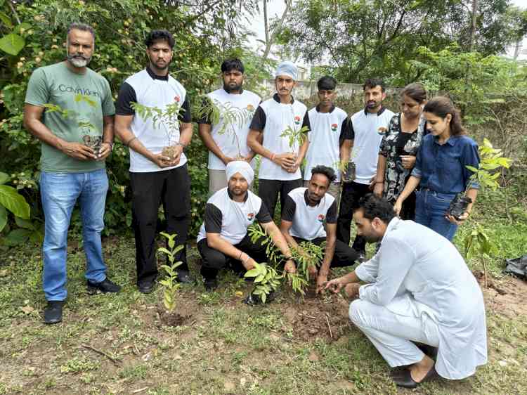 Plantation Drive by Players of Budo Kai Do Mixed Martial Arts Federation of India collaboration with Gopal Murti Foundation & Vishwas Foundation