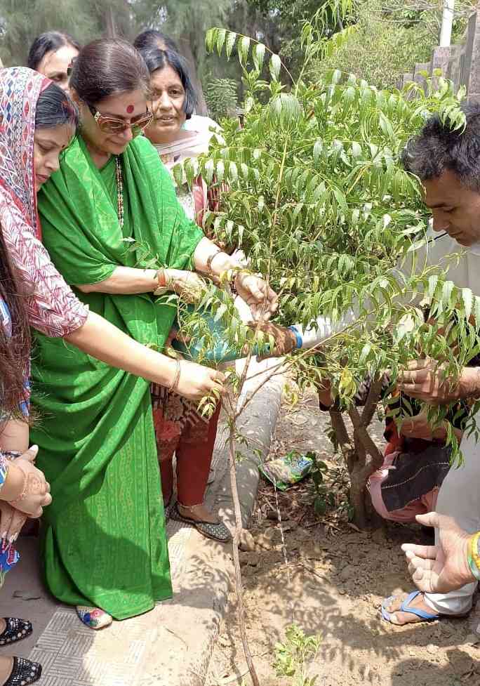 पौधारोपण प्रत्येक व्यक्ति का कर्तव्य है: आशा हुड्डा 