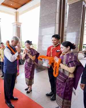 EAM Jaishankar arrives in Laos as India deepens ties with ASEAN