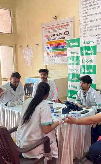 Free medical checkup camp held
