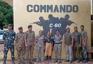 Dreaded woman Maoist commander with Rs 8L bounty surrenders in Gadchiroli