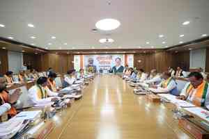 PM Modi chairs key BJP meet of CMs, Dy CMs