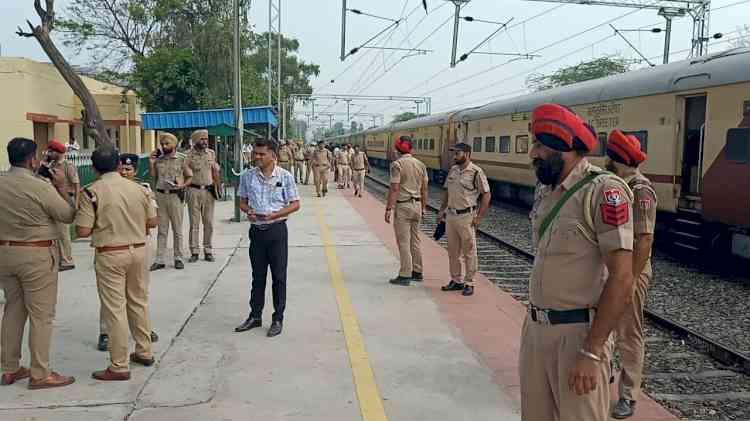 Passengers travelling on Jammu Tawi- Bhagat Ki Kothi Express go through an ordeal following hoax call