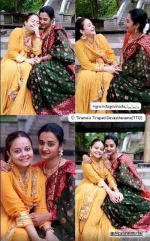 Devoleena Bhattacharjee embarks on spiritual journey as she visits Tirupati