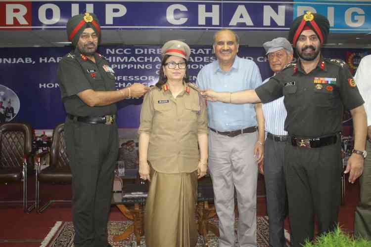 Conferment of Rank of Honorary Colonel Commandant to PU VC