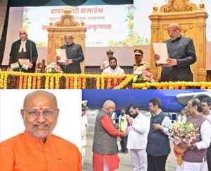 CP Radhakrishnan sworn-in as 21st Governor of Maharashtra