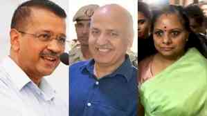 Liquor policy case: CM Kejriwal, Manish Sisodia, Kavitha's judicial custody extended