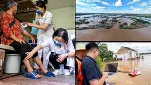 1.15 million people affected by heavy rainfall in China