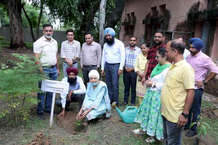 Tree Planting Campaign initiated by PSPCL's ARR and TR Wing