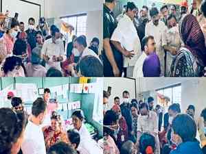 Rahul Gandhi, Priyanka visit landslide-hit Wayanad; take stock of situation