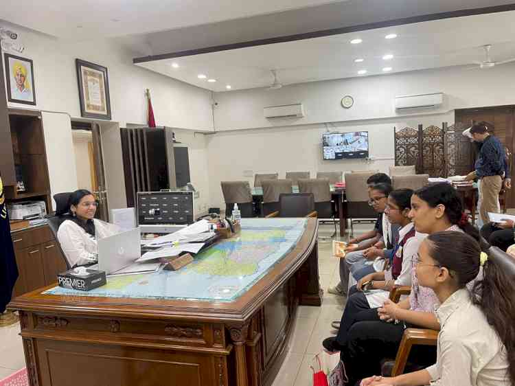 DC meets five youngsters, wanting to serve nation by becoming IAS officers