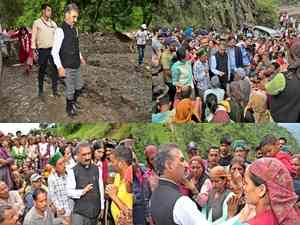 Himachal CM visits cloudburst-hit village; 47 still missing