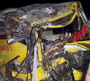 Seven killed in bus-car collision in UP