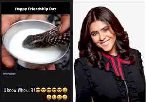 Ektaa Kapoor shares cryptic Friendship Day post about a snake in disguise of a friend