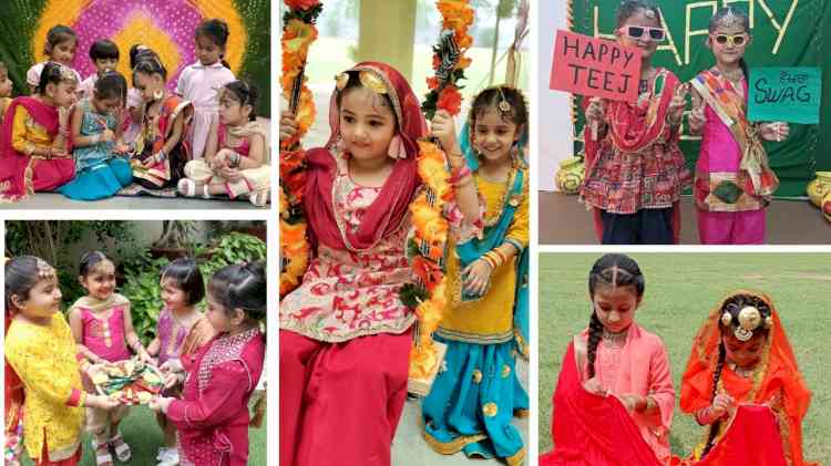 Innocent Hearts Celebrates Teej Festival with Enthusiasm