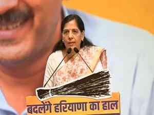 AAP will develop Haryana on the lines of Delhi, says Arvind Kejriwal's wife Sunita