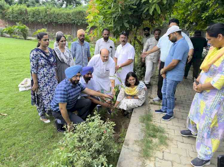 MLAs and administration celebrate Van Mahotsav, plant saplings