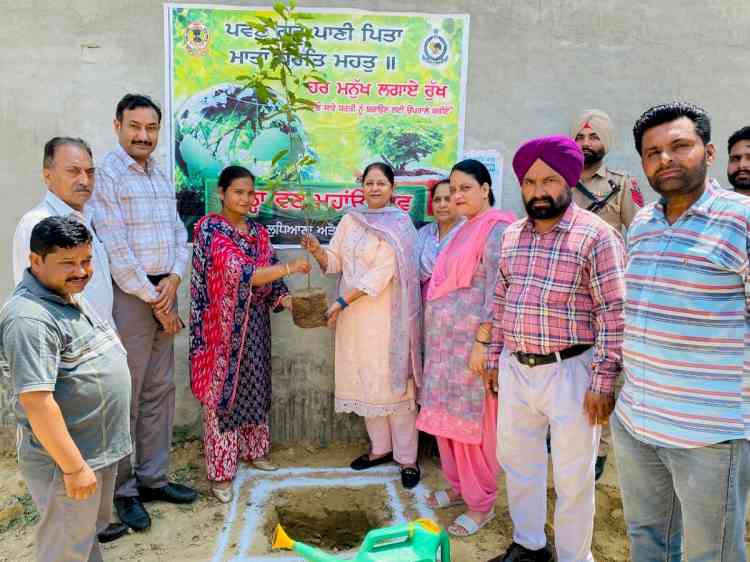 MLA Chhina launch plantation drive to celebrate 'Van Mahotsav' 