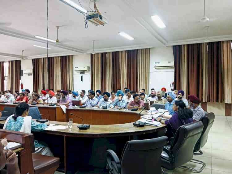 DC reviews progress of development projects and schemes