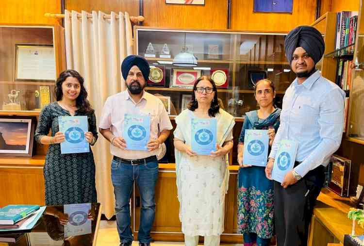 Launch of ‘Activity Booklet’ of DST Centre 