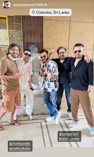 Sanjay Kapoor goes on a ‘boys trip’ to Sri Lanka with Chunky Panday