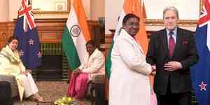 President Murmu holds bilateral talks with New Zealand's Governor General, Deputy PM