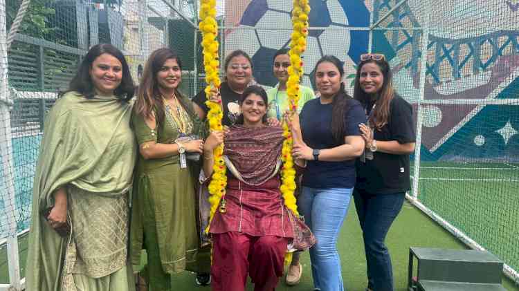 DCM Young Entrepreneurs School Celebrates Teej Festival with Enthusiasm