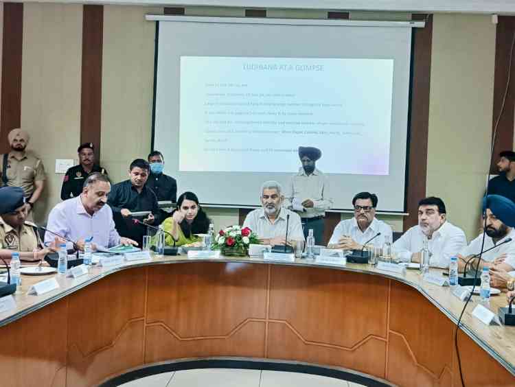 Cabinet Minister Lal Chand Kataruchak reviews schemes implementation and development works