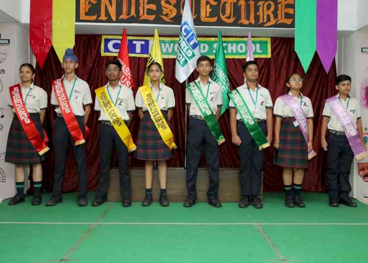 CT World School Hosts Investiture Ceremony for New Student Leaders