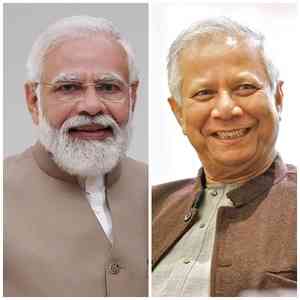 PM Modi extends best wishes to new B'desh interim leader Muhammad Yunus  