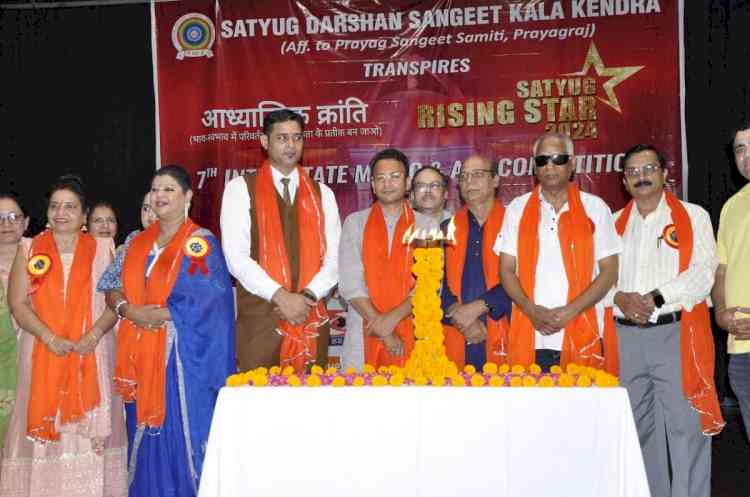 At Satyug Darshan Music and Art Center, General Secretary of Delhi BJP encouraged artists to remain vigilant and active towards their life purposes